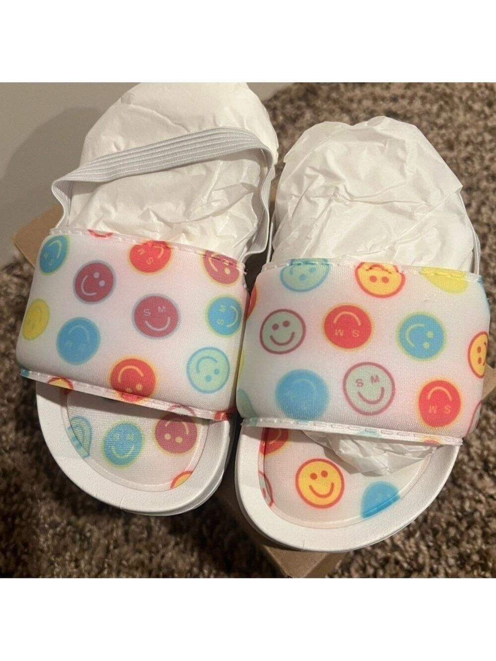 STEVE MADDEN NEW STILL IN BOX TAMIL SMILEY SANDALS (little girl) - Picture 3 of 5